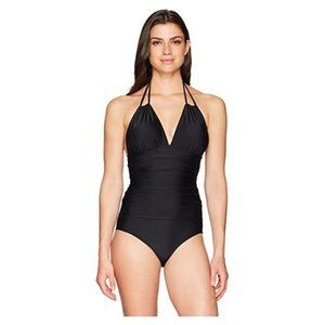 Coastal Blue One Piece Swimsuit Xs